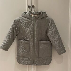 Primark Kids olive green Quilted Puffer Jacket